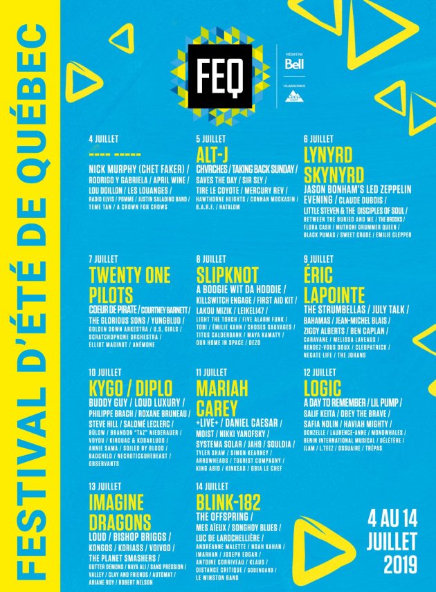 Festival d’été de Québec 2019