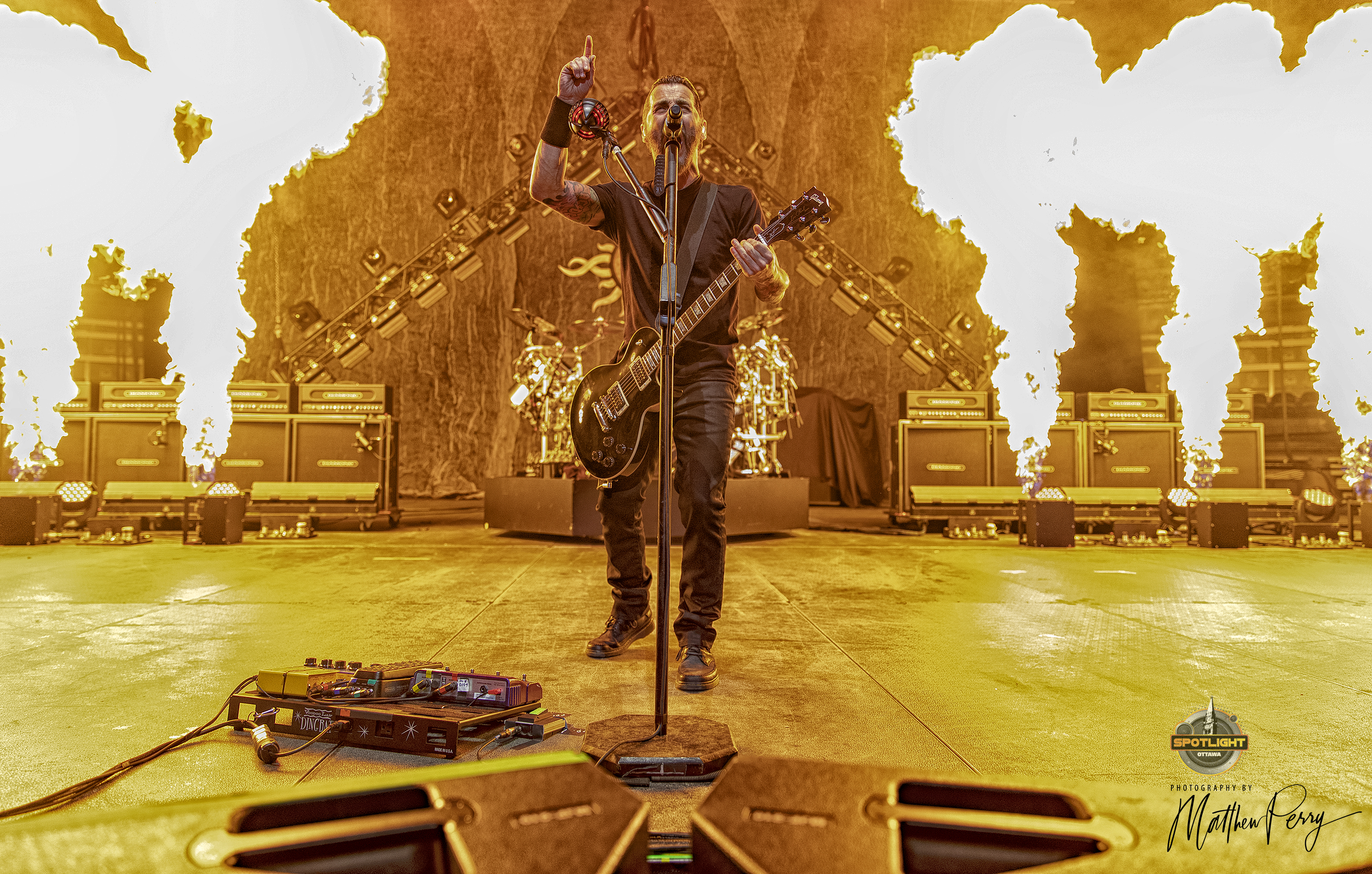 Godsmack at Canadian Tire Centre (2019) by Matthew Perry