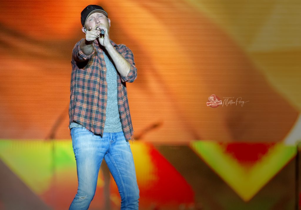 Cole Swindell at Boots & Hearts (2019) by Matthew Perry